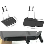 Car With Drawer Steering Wheel Card Table Computer Rack Chair Back Bracket Storage Table Dinner Plate - Image 3