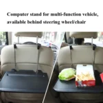 Car With Drawer Steering Wheel Card Table Computer Rack Chair Back Bracket Storage Table Dinner Plate - Image 6