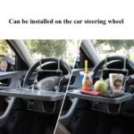 SHUNWEI Car Computer Bracket Steering Wheel Bracket Car Meal Table Chair Back Bracket,Model: - Image 4
