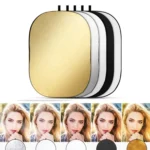 90 x 120cm 5-in-1 Silver / Soft / Gold / White / Black Folding Photo Studio Reflector Board - Image 2