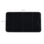 2 PCS R-1337 Multifunctional Folding Bracket Car Center Console Adhesive Bracket Mobile Phone Anti-Slip Mat Storage Mat - Image 2