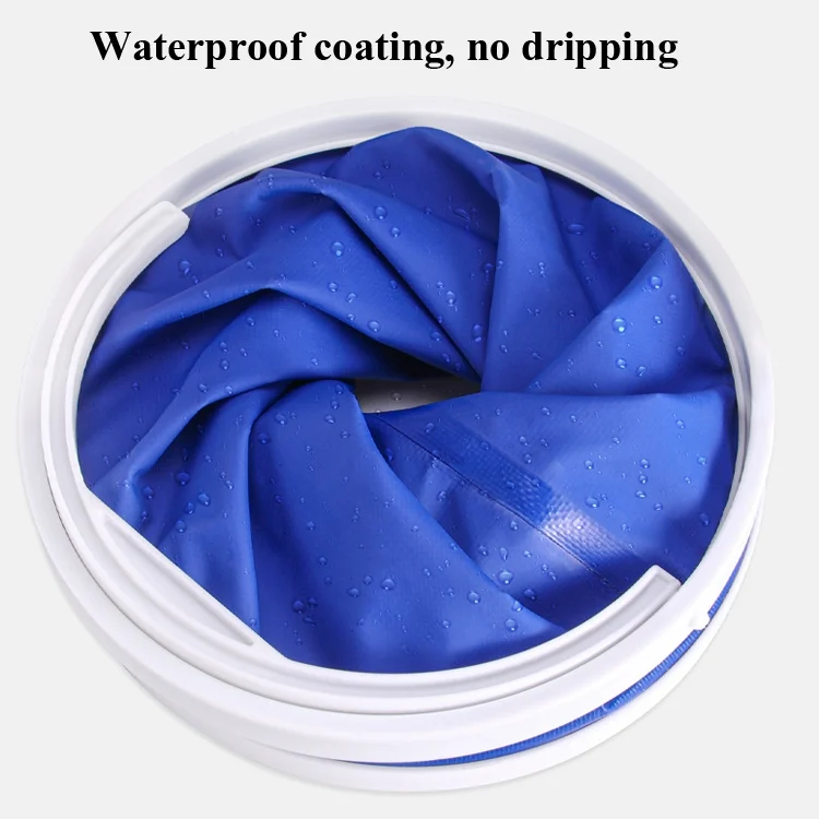TBD0572280601_B2.webp Car Folding Telescopic Bucket Portable Car Washing Special Bucket Outdoor Travel Fishing Bucket - Image 3