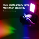 N69 2500-9000K+RGB Camera Fill Light Small Full Color Photography Light Portable Handheld Night Light LED Pocket Light - Image 2