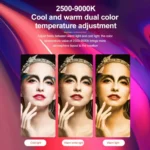N69 2500-9000K+RGB Camera Fill Light Small Full Color Photography Light Portable Handheld Night Light LED Pocket Light - Image 5