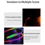 Ulanzi VIJIM VL196 Pocket Portable Full Color RGB Fill Light Hand-Held Photography Live Light - Image 8