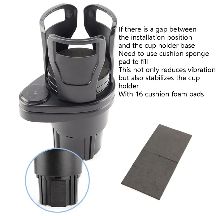TBD0574126202_B3.webp Multi-Function Car Cup Rack Modified Cup Mat Beverage Rack - Image 4