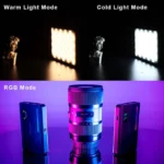 Ulanzi VL120 RGB Full Color RGB SLR Camera Photography Live Photo Video Small Light - Image 4