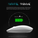 Rapoo M200G 1300 DPI 3 Keys Silent Wireless Mouse - Image 4