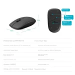 Rapoo M200G 1300 DPI 3 Keys Silent Wireless Mouse - Image 6