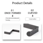 2 PCS JD045 Computer Headwear Headset Hook Multi-Function Metal Display Rack - Image 4