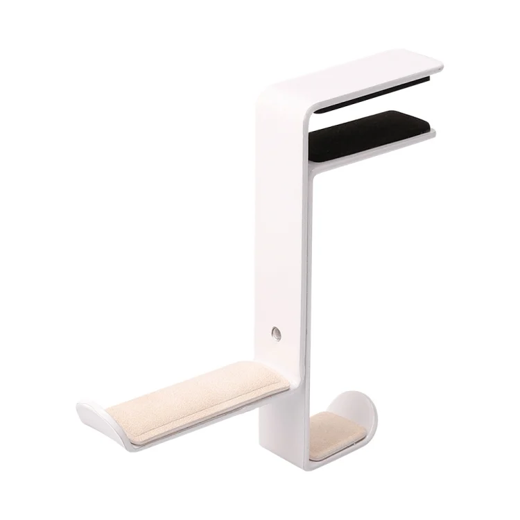 JD039 Metal Clip Earphone Holder Desktop Headset Hook