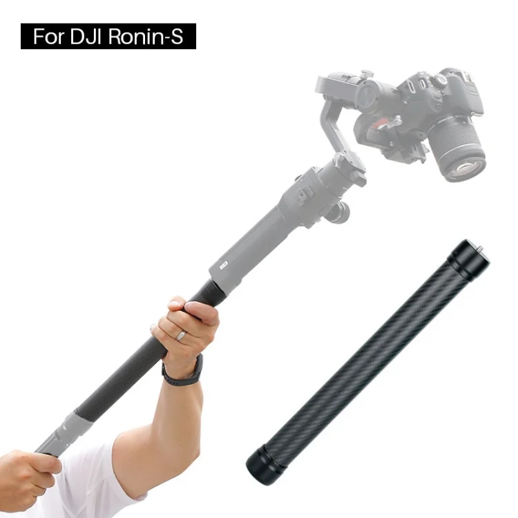 TBD05746549_3.webp Ulanzi Agimbalgear Hand-Held Stabilization Gimbal Carbon Fiber Extension Rod For DJI RONIN-S - Image 4