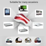 PR-01 1600 DPI 7 Keys Flying Squirrel Wireless Mouse 2.4G Gyroscope Game Mouse - Image 5