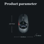 Rapoo VT960 1600 DPI 7 Keys Dual Mode Macro Programmable Symphony RGB Backlit Wireless Gaming Mouse - Image 7