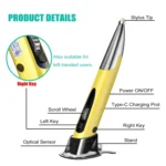 PR-A18 2.4G Charge Mouse Pen Handwritten Glow Wireless Mouse Pen - Image 3