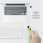PR-A18 2.4G Charge Mouse Pen Handwritten Glow Wireless Mouse Pen - Image 6