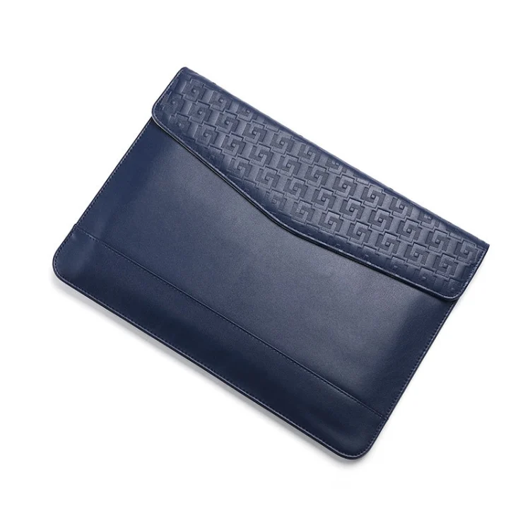Horizontal Embossed Notebook Liner Bag Ultra-Thin Magnetic Holster