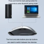 Lenovo ThinkBook Bluetooth Wireless Dual Mode Interactive Design Mouse - Image 6