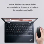 Lenovo Thinkbook Wireless Mouse Ergonomic Design Side Grip Mice - Image 8