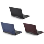 15.6 inch Leather Laptop Anti-Fall Protective Case With Stand - Image 2