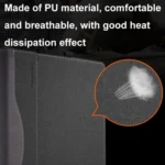 15.6 inch Leather Laptop Anti-Fall Protective Case With Stand - Image 6