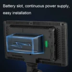 LED Stepless Adjustment Live Fill Light Reversible Photography Soft Light - Image 9