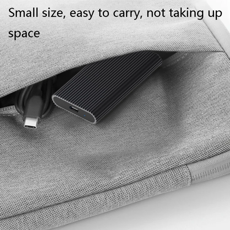 TBD0579129801_B5.webp Blueendless M3T MSATA Mobile Hard Disk Box TYPE-C Transfer USB3.1 Notebook Solid Hard Disk Box - Image 6