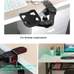 Vaydeer TJ2011 Computer Hand Bracket Mouse Pad Metal Lazy Arm Support Cantilever Wrist Pad - Image 6