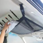 Adjustable Hanging Car Top Storage Bag Car Fishing Rod Rack - Image 2