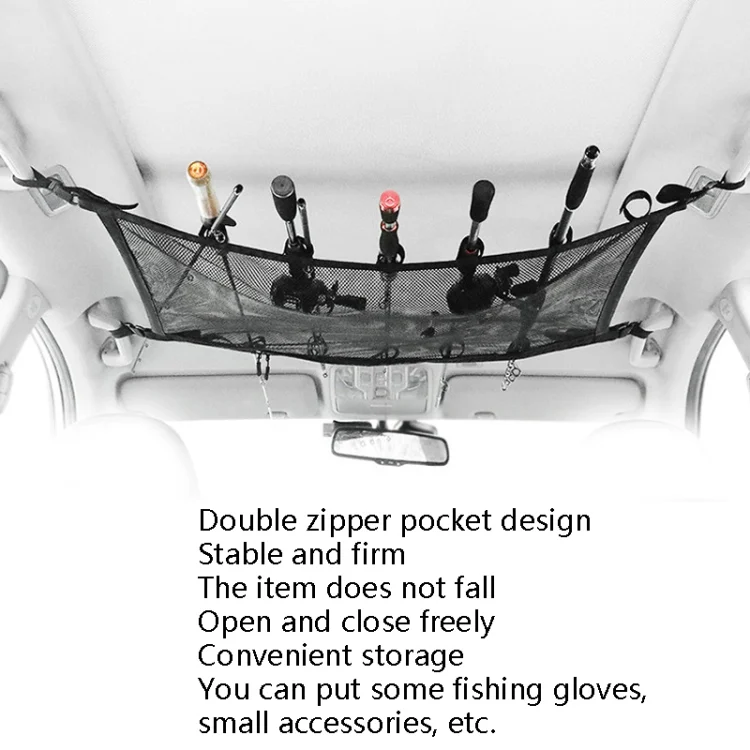 TBD0583681101_B3.webp Adjustable Hanging Car Top Storage Bag Car Fishing Rod Rack - Image 4