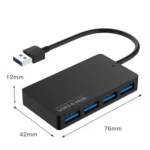 KYTC47 4 Ports USB Adapter Cable High Speed ??USB Docking Station Multi-Interface HUB Converter - Image 4