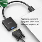 2 PCS Jasoz 1080P HDMI To VGA Converter Oxygen-Free Copper Core - Image 5