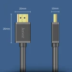 Jasoz 4K HDMI High-Definition Projector Cable Computer Video Cable Oxygen-Free Copper Core, Cable Length: - Image 3