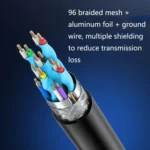 Jasoz 4K HDMI High-Definition Projector Cable Computer Video Cable Oxygen-Free Copper Core, Cable Length: - Image 4