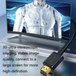 Jasoz 4K HDMI High-Definition Projector Cable Computer Video Cable Oxygen-Free Copper Core, Cable Length: - Image 5