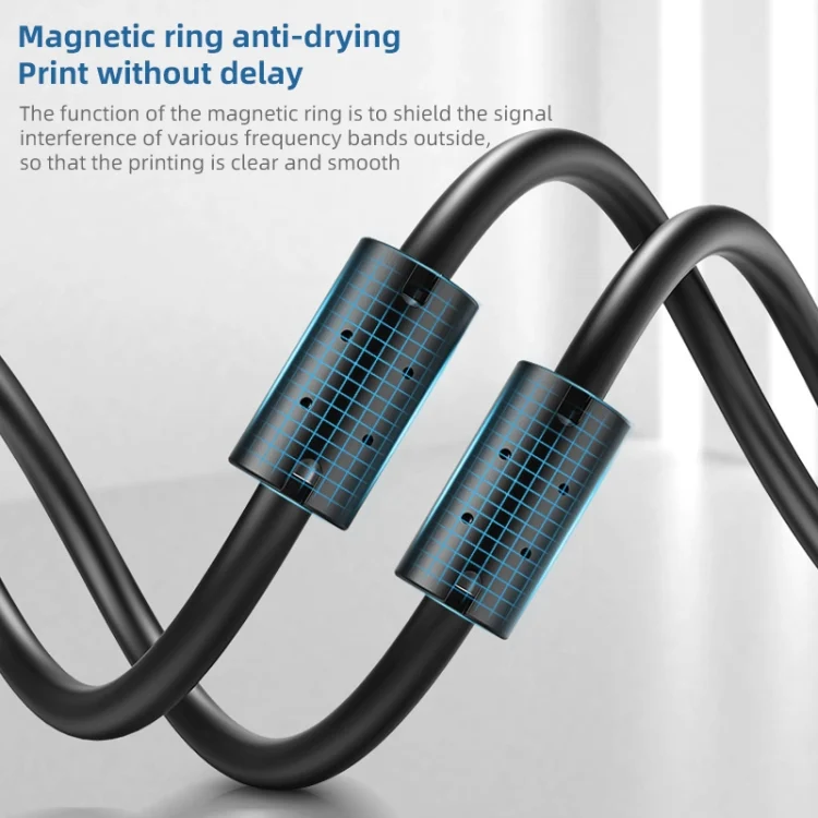 TBD0585601301_B3.webp 3 PCS Jasoz USB Printing Data Cable Oxygen-Free Copper Core, Cable Length: - Image 4