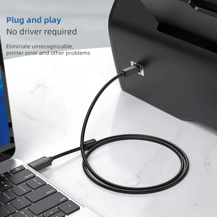 TBD0585601301_B6.webp 3 PCS Jasoz USB Printing Data Cable Oxygen-Free Copper Core, Cable Length: - Image 7