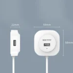Jasoz High-Speed USB2.0 4-Ports HUB 1 to 4 Docking HUB - Image 3