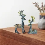 2 Pairs R-8820 Car Ornaments Car Home Safe Deer Decorations - Image 6