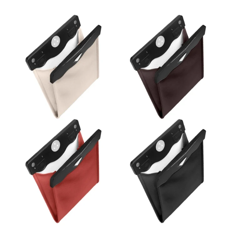 TBD0586477701_B1.webp Car Trash Can Storage Bag Hanging Paste With LED Light Garbage Bag - Image 2