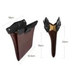 Car Trash Can Storage Bag Hanging Paste With LED Light Garbage Bag - Image 3