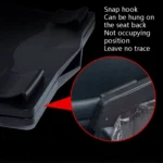 Car Trash Can Car Chair Back Hanging Storage Box Hidden Folding Storage Bag With LED Light - Image 5