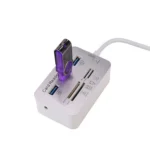 619-3.0 3 Port HUB + 4 Port Card Reader One to Three High Speed USB 3.0 Hub Splitter - Image 5