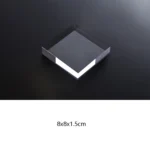 Transparent Acrylic Geometric Photo Props Photography Background Plate Ornaments - Image 7