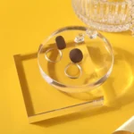 Transparent Acrylic Geometric Photo Props Photography Background Plate Ornaments - Image 3