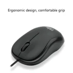 3 PCS Cadeve M220 3 Keys USB Wired Fashion Portable Mouse - Image 3