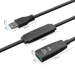 D.Y.TECH USB 3.0 Male To Female Extension Cable Double Shielded Chip Data Cable, Length: - Image 3