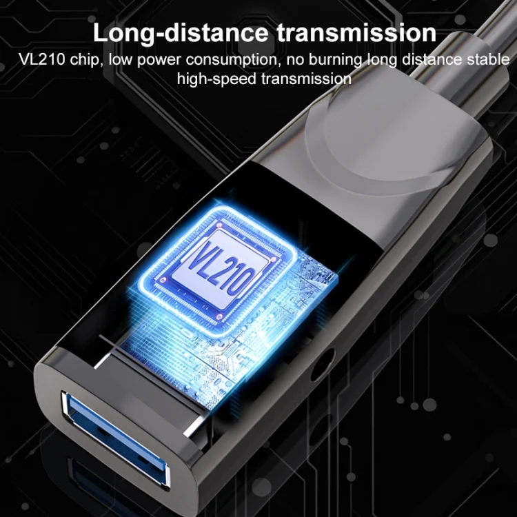 TBD0587451401_8.webp D.Y.TECH USB 3.0 Male To Female Extension Cable Double Shielded Chip Data Cable, Length: - Image 9