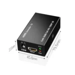 1 Pair HW-YD60 HDMI Extender 1080P Signal Amplifier, Effective Distance: 60m, EU Plug - Image 3