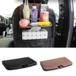 Car Seat Back Sundries And Beverage Storage Tray - Image 2